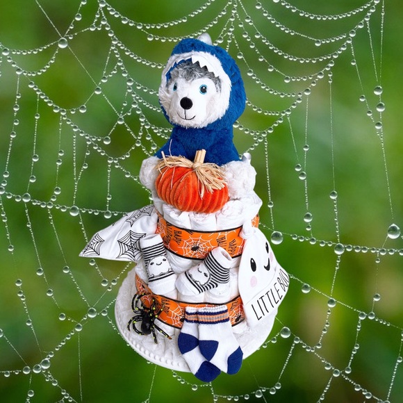 Halloween Diaper Cake